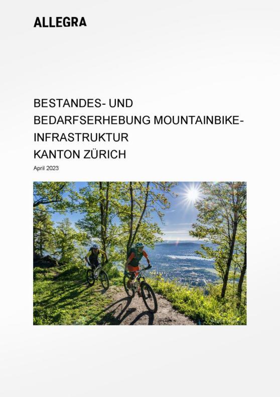 Titelblatt der Bestands- und Bedarferhebung MTB